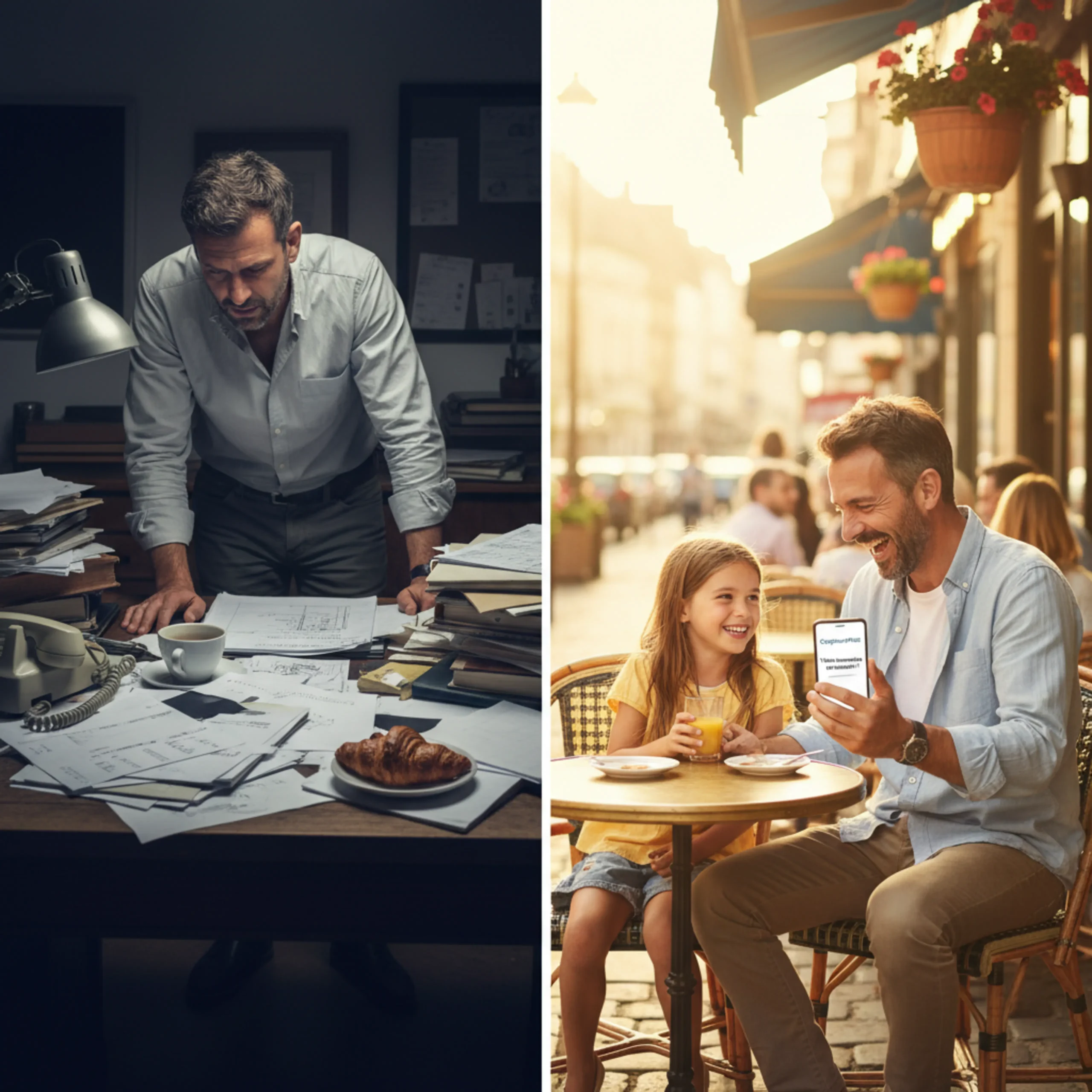 Standard téléphonique IA Copilote Voice en action pour gérer les appels des artisans