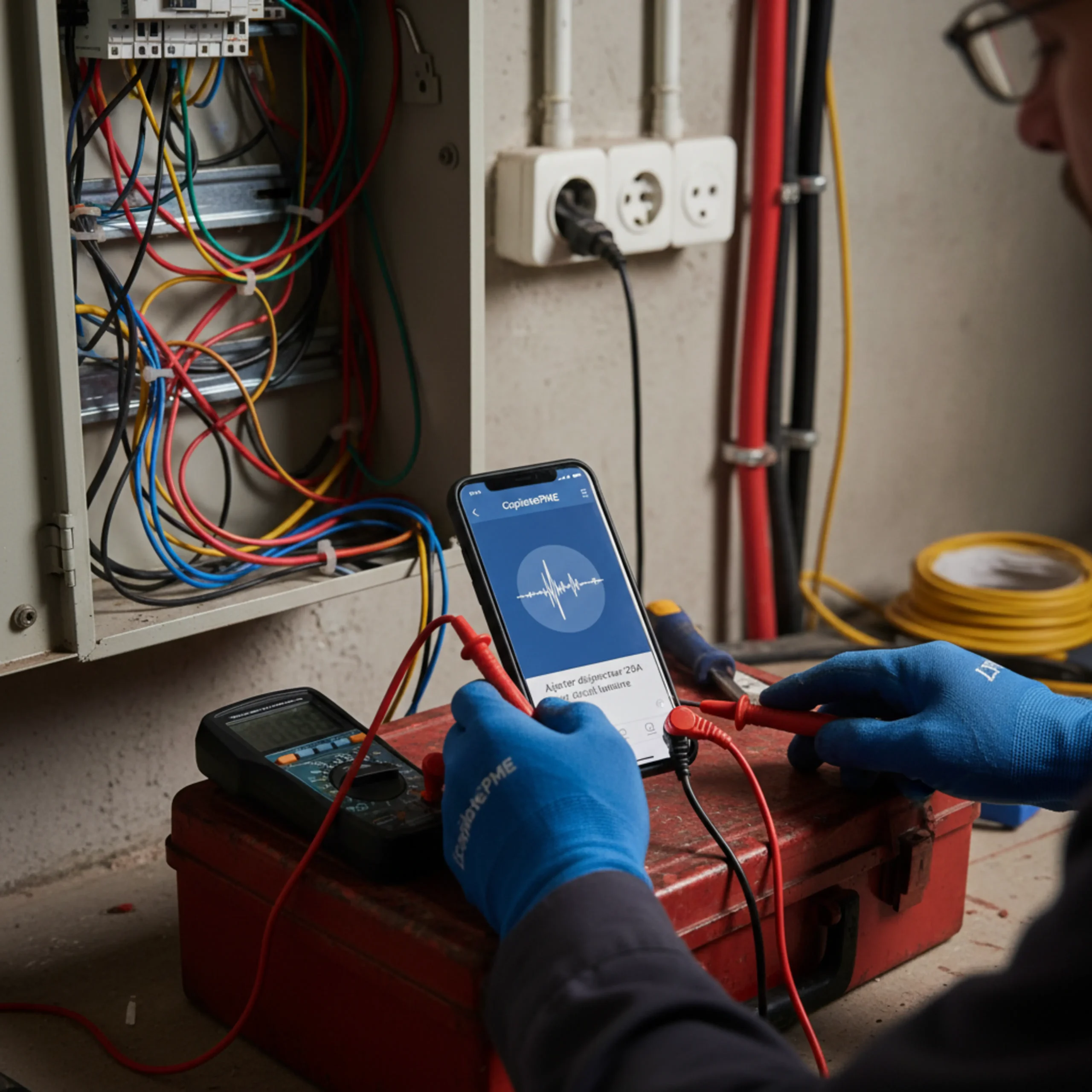 Artisan consultant un rapport d'activité digitalisé pour optimiser sa gestion