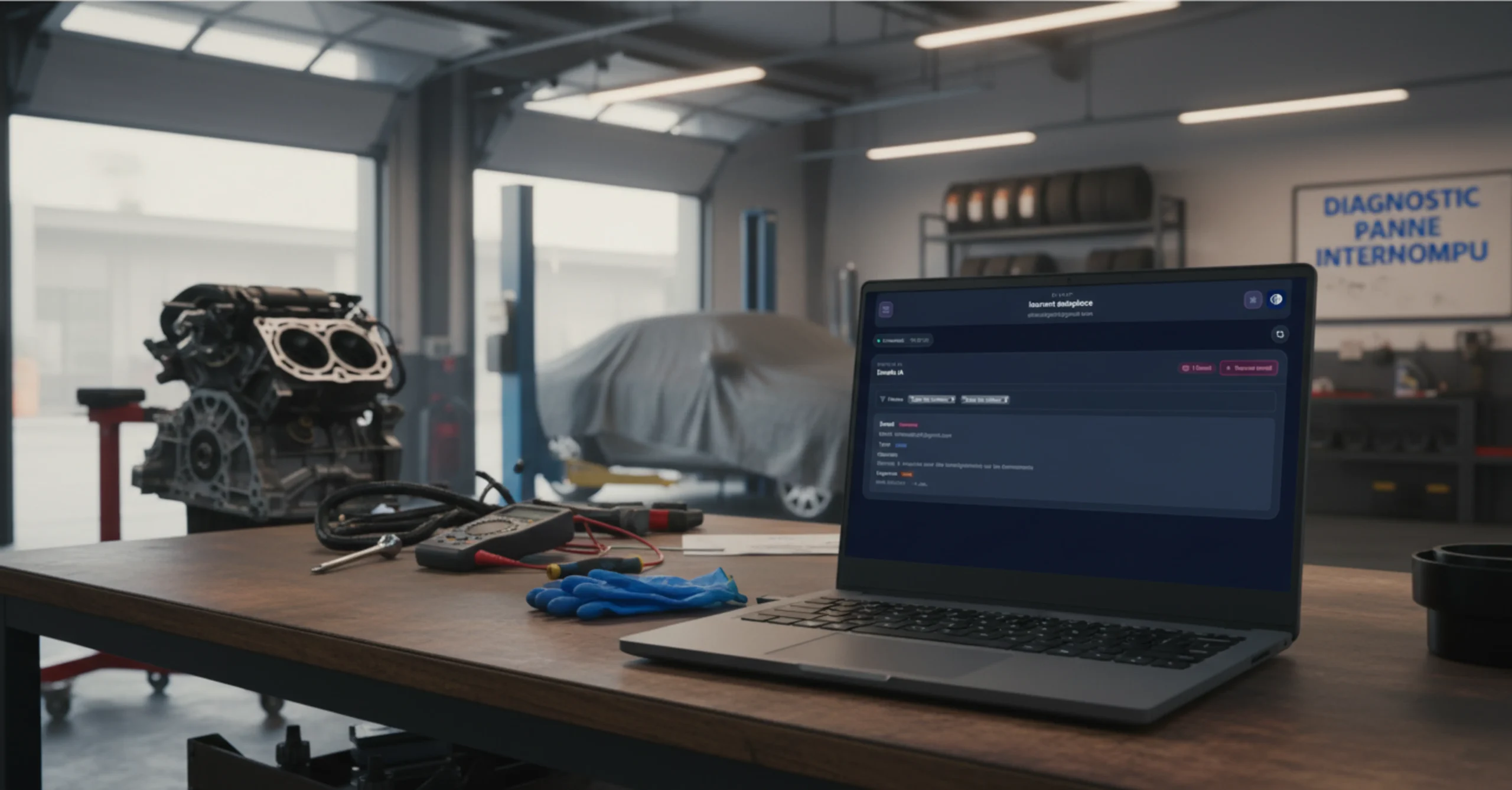 Aperçu du tableau de bord de gestion CopilotePME