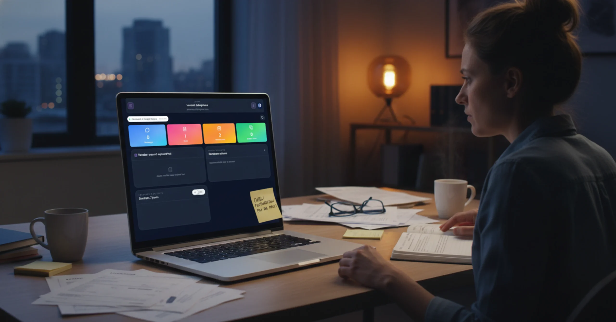 Aperçu du tableau de bord de gestion CopilotePME