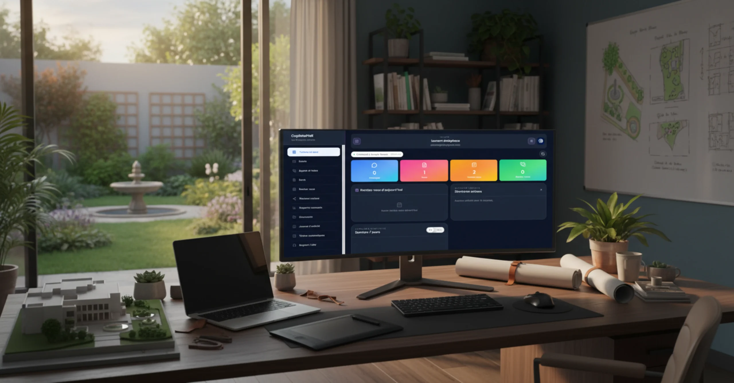 Aperçu du tableau de bord de gestion CopilotePME
